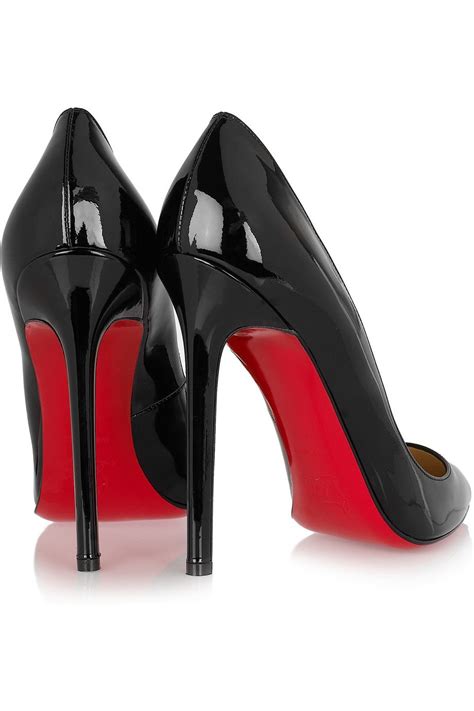 louis vuitton black and red pumps|louboutin red bottom shoes women.